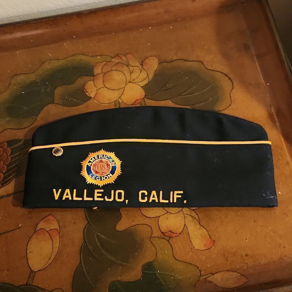American Legion 550 Vallejo California Mare Island Naval Yard Cap WWII